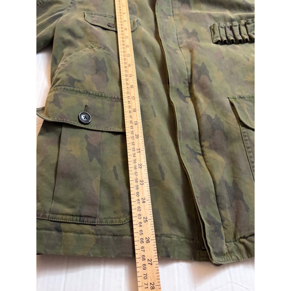 Drykorn for Beautiful People Camo Field Jacket Corduroy Collar Mens Medium - Picture 8 of 16